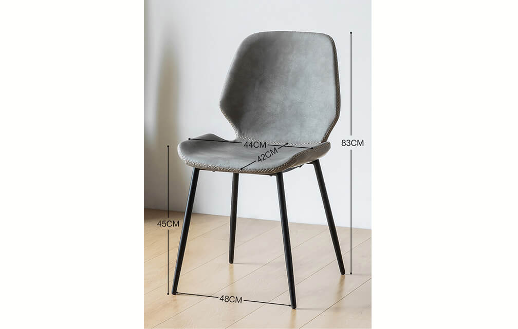 chair-Modern faux leather dining chairs