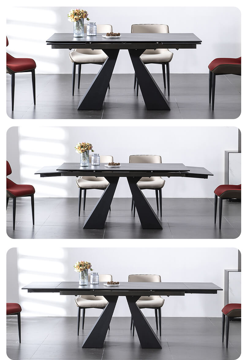 aninz extendable ceramic dining