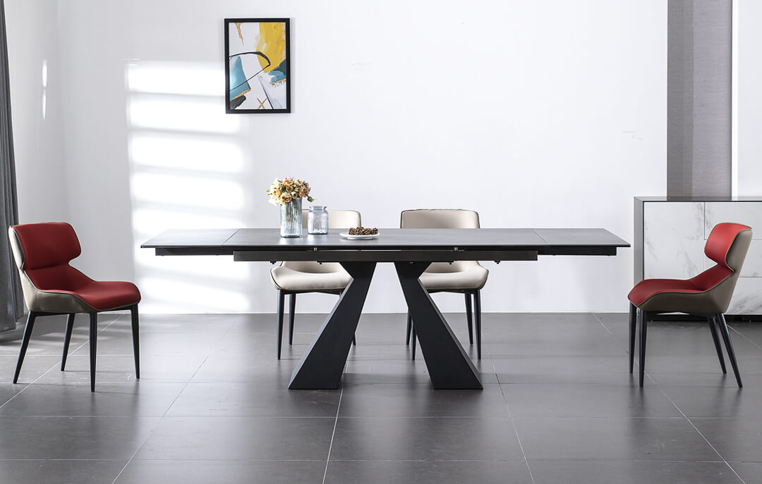 aninz extendable ceramic dining table for sale