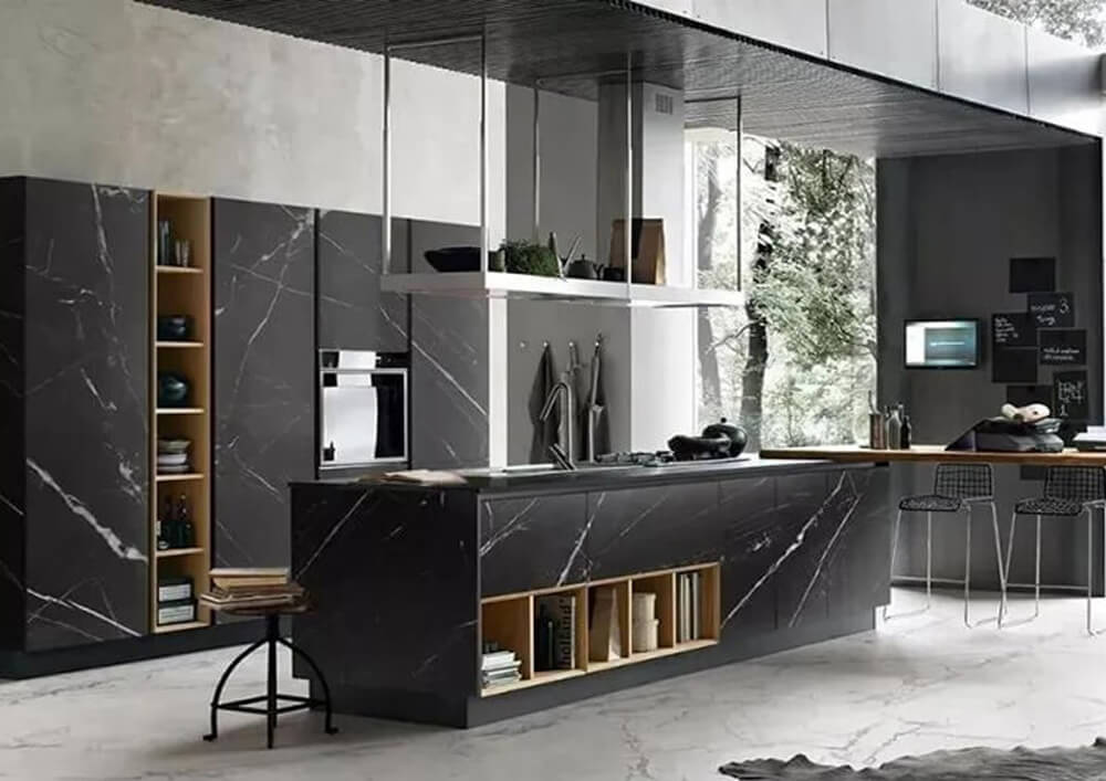 sintered stone kitchen